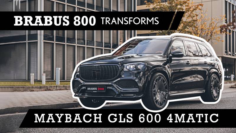 2021 Brabus 800 Mercedes-Maybach GLS 600 4Matic 