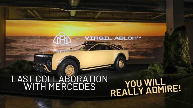 2021 Project Maybach Is Virgil Abloh's Last Collaboration With Mercedes