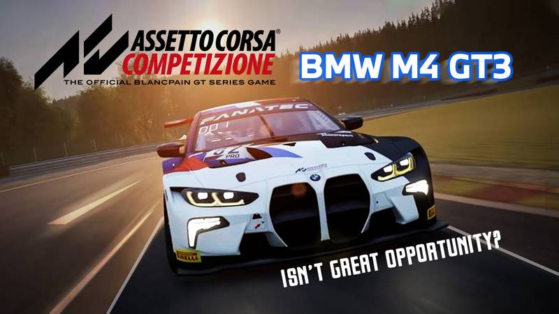 Assetto Corsa Competizione Update Includes The BMW M4 GT3