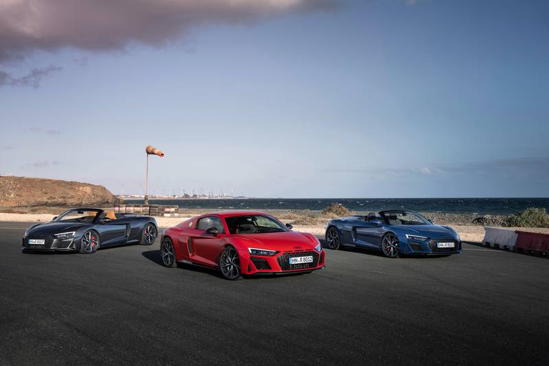 The 2022 Audi R8 Performance V-10 RWD Is Improved In Every Aspect, Including More Power!