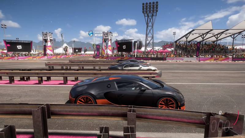 Bugatti Divo Races Chiron And Veyron SS In Forza Horizon 5
