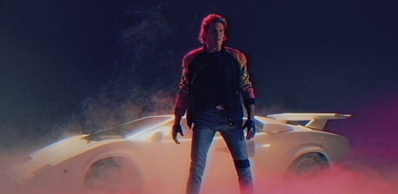 David Hasselhoff 's New "True Survivor" Videoclip Features Lamborghini Countach: Video