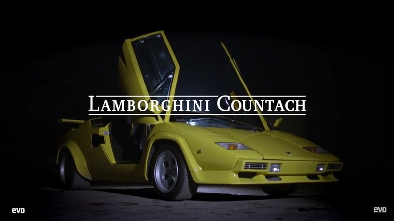 EVO Looks Back At The Lamborghini Countach: Video