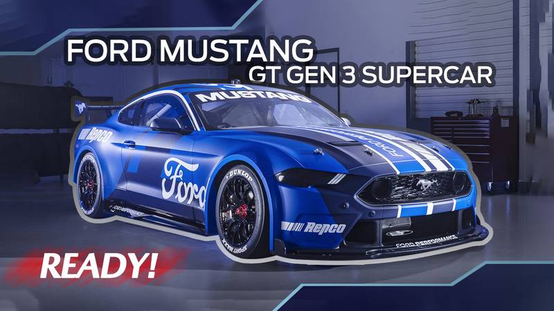 Ford Mustang GT Gen3 Supercar Looks Ready To Take On The 2023 Repco Supercars Championship