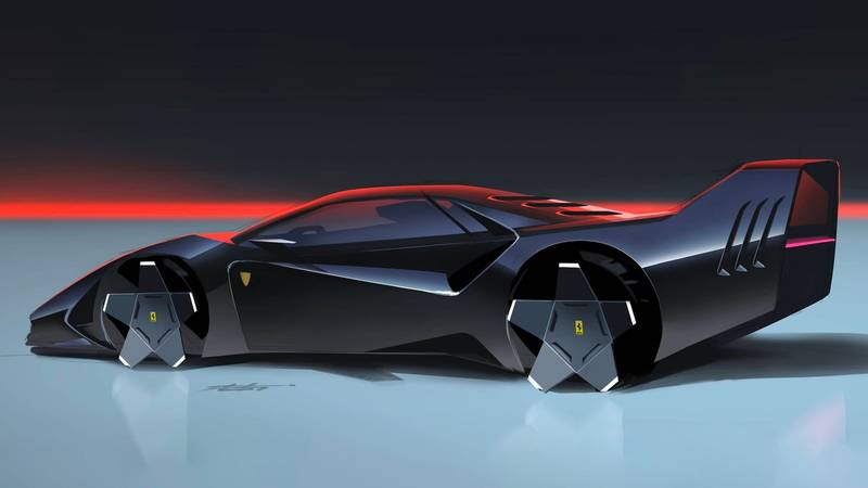 Kia Designer Brings The Ferrari F40 Into The Future