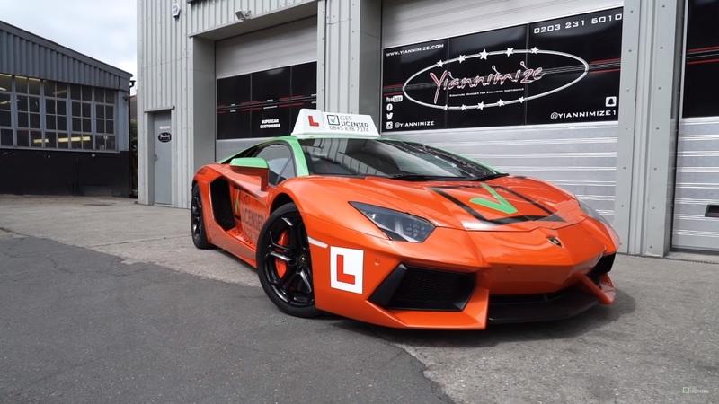 Kids Have It Good These Days - They Can Even Learn to Drive in a Lamborghini Aventador