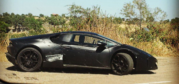 Spy Shots: Lamborghini Cabrera Out Testing