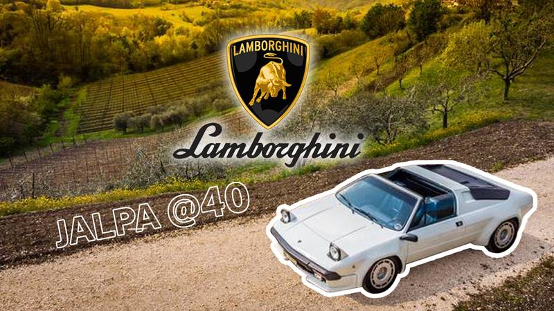 Celebrate the 40th Anniversary of the Lamborghini Jalpa With These Awesome Pictures