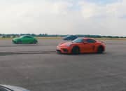 Crazy Race: Lamborghini Urus vs Porsche Cayman GT4 vs Audi TTRS vs Golf R - image 1016710