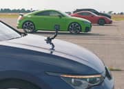 Crazy Race: Lamborghini Urus vs Porsche Cayman GT4 vs Audi TTRS vs Golf R - image 1016921