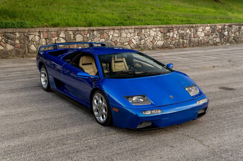 Cool Car For Sale: 2001 Lamborghini Diablo 6.0 VT in Monterey Blue
