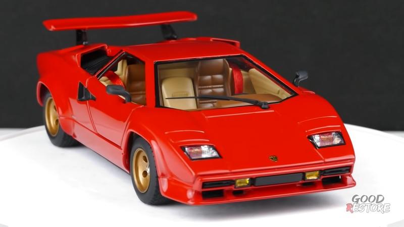 Restoring a Lamborghini Countach Die-Cast Is Hard Work, But The Result Will Leave You Drooling