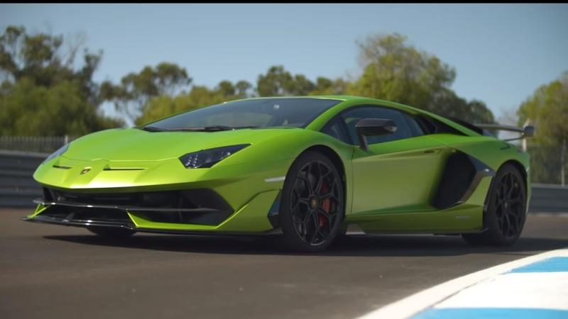 Take a Ride in the 2019 Lamborghini Aventador SVJ: Video