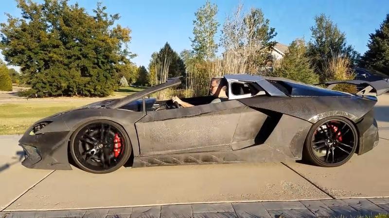 The 3D-Printed Lamborghini Aventador Replica Can Now Get From Point A to Point B