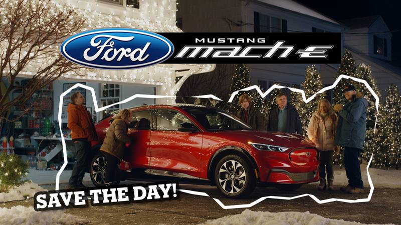 The Ford Mach-E Saves Christmas for the Griswolds