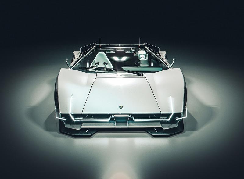 This Cyberpunk Countach Is The Electric Lamborghini We Need