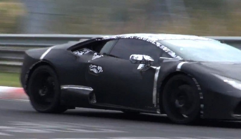 Video: Lamborghini Cabrera Caught Testing on the 'Ring