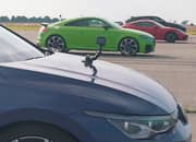 Watch The Lamborghini Urus Fight It Out Against The Audi TT-RS, The Porsche Cayman GT4, and The Volkswagen Golf R - image 1016802