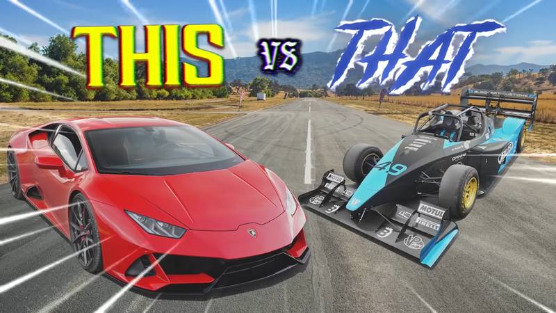 Why On Earth Would A Lamborghini Huracan EVO Challenge The 2021 Pikes Peak Climb's Fastest Car For A Race?