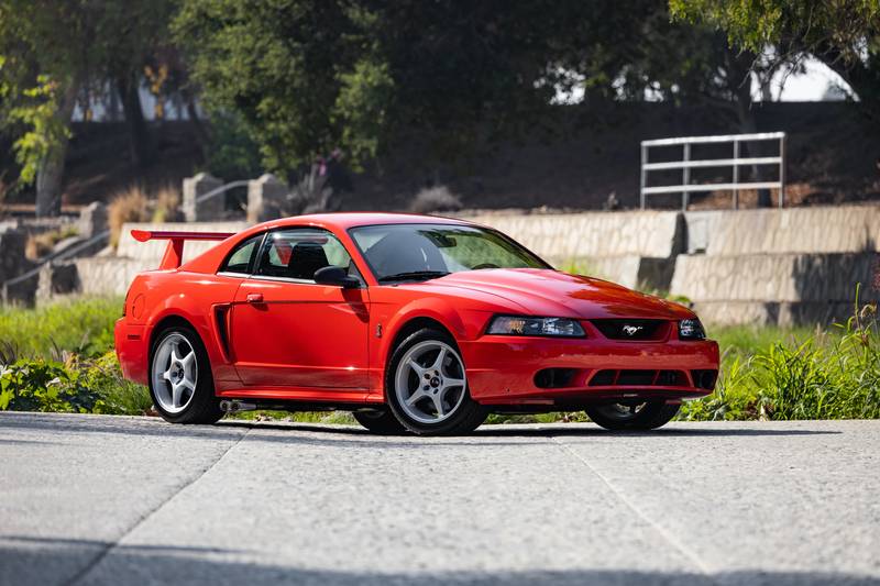 This 2000 Ford Mustang SVT Cobra R has Less Than 2,000 Miles