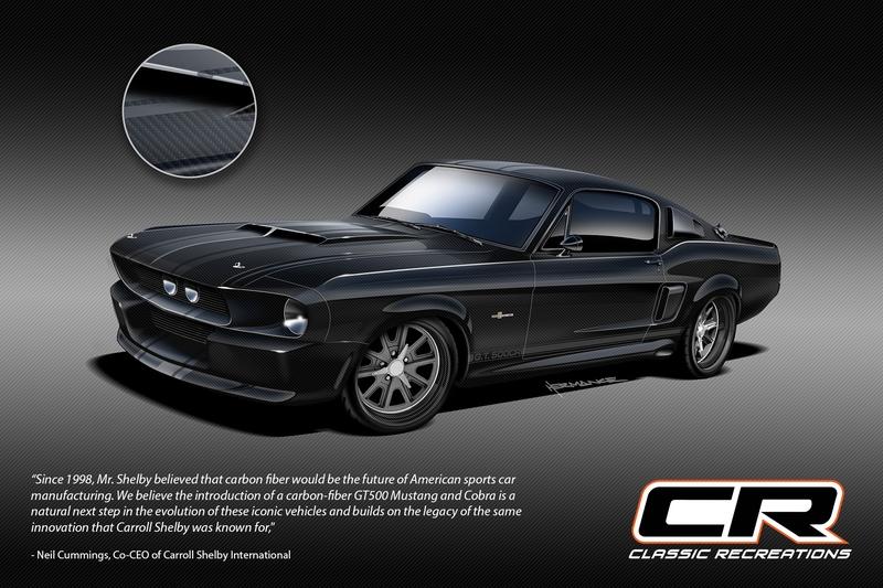 1967 Shelby GT500CR Carbon Fiber By Classic Recreations and SpeedKore