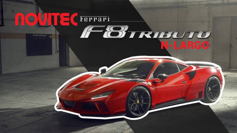 2021 Ferrari F8 Tributo N-Largo by Novitec 