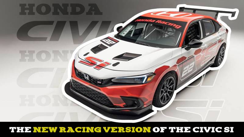 2021 Honda Civic Si Race Car by Team Honda Research West 