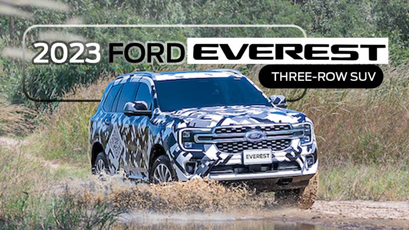 2023 Ford Everest Three-Row SUV Teased, But It Probably Won't Reach The U.S.