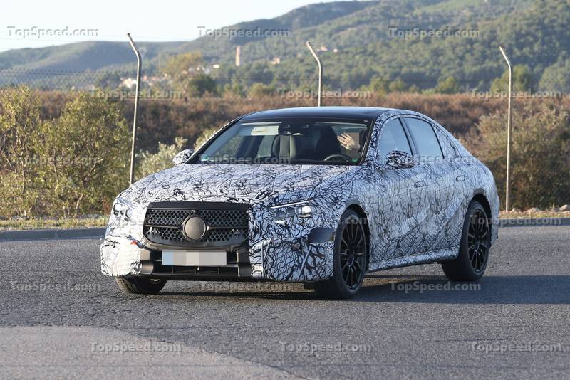 First Sighting: 2024 Mercedes Benz E-Class Prototype