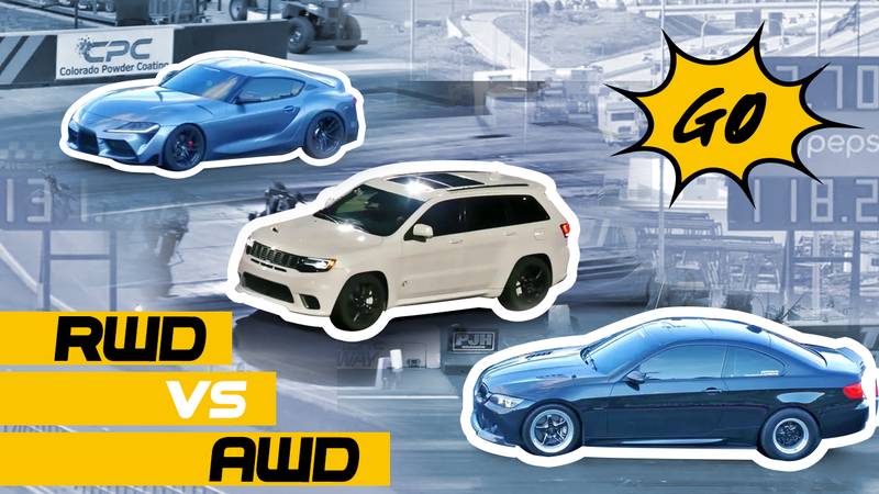 A 2020 Toyota Supra takes on a tuned Jeep Grand Cherokee and a BMW M3