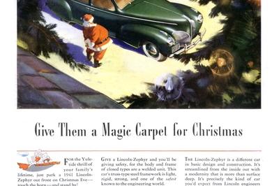Celebrate Christmas With These Cool, Vintage Car Ads