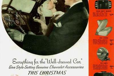 Celebrate Christmas With These Cool, Vintage Car Ads