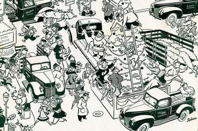 Celebrate Christmas With These Cool, Vintage Car Ads