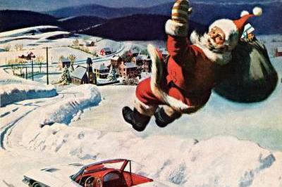 Celebrate Christmas With These Cool, Vintage Car Ads