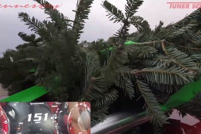 Throwback: Taking a Dodge Challenger Hellcat and a Christmas Tree to 174 MPH Hennessey Style