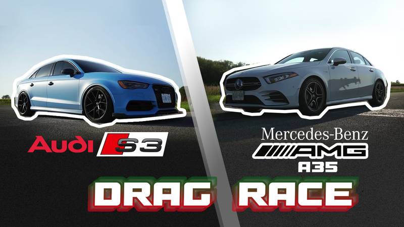 Do You Think An Audi S3 Can Hold A Candle Against The AMG A35 On A Drag Strip?