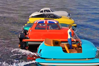 Floating Motors will transform some truly iconic classic car forms into boats