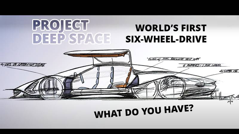 Hennessey Teases Six-Wheel-Drive Pure-Electric Hyper-GT