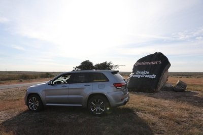 How Do You Make the World's Fastest Christmas Tree? Strap It on Top of a Hennessey-Tuned Jeep!