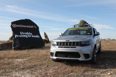 How Do You Make the World's Fastest Christmas Tree? Strap It on Top of a Hennessey-Tuned Jeep!