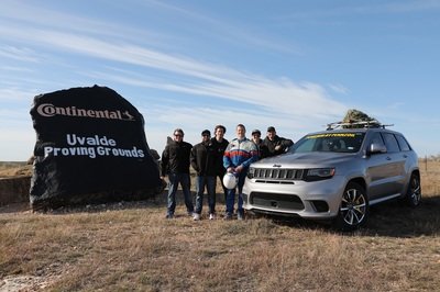 How Do You Make the World's Fastest Christmas Tree? Strap It on Top of a Hennessey-Tuned Jeep!