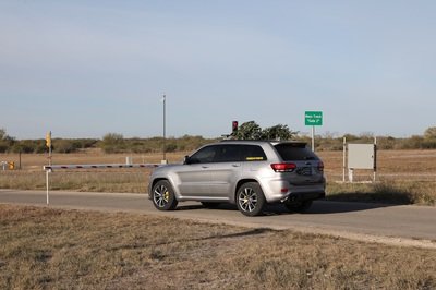 How Do You Make the World's Fastest Christmas Tree? Strap It on Top of a Hennessey-Tuned Jeep!