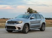 How Do You Make the World's Fastest Christmas Tree? Strap It on Top of a Hennessey-Tuned Jeep! - image 877845