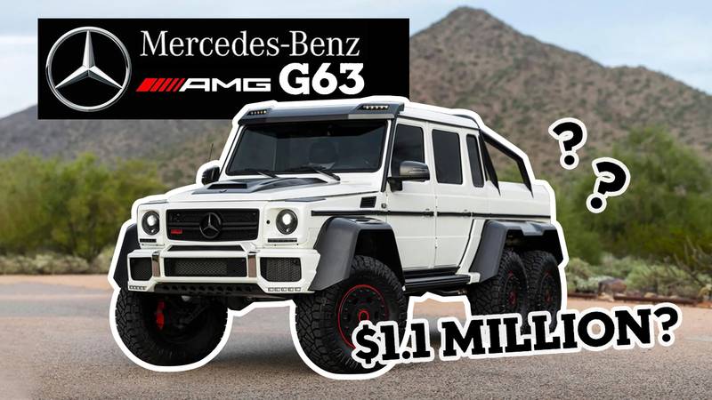 Is The 2014 Mercedes-Benz G63 AMG 6×6 by Brabus Really Worth $1.1 Million?
