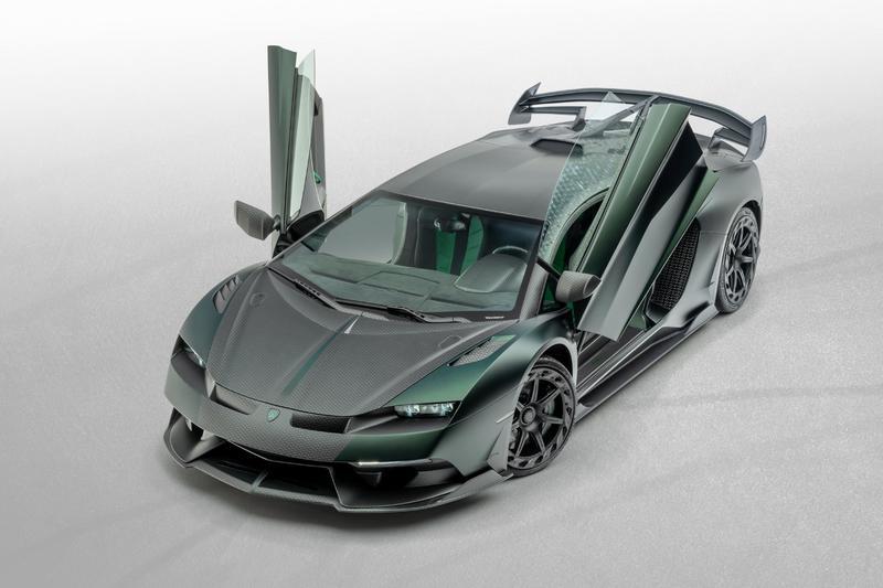 2021 Lamborghini Aventador SVJ Cabrera By Mansory