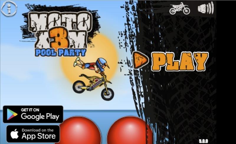 Moto X3M 5 Pool Party