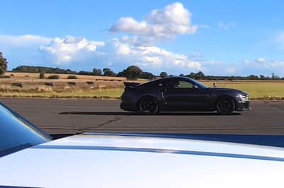 Watch A Ford Shelby Mustang GT500 Take On Another Supercharged Mustang That's Tuned To Make 850+ Horses!