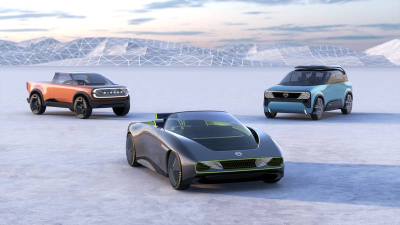 Nissan Plans 23 Electrified Models By 2030; Previews Them With Four Concepts