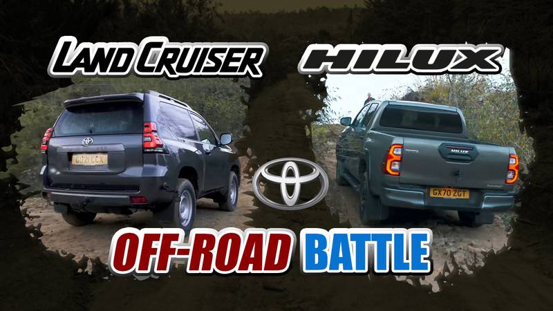 Off-Road Battle: Toyota Land Cruiser Vs Toyota Hilux