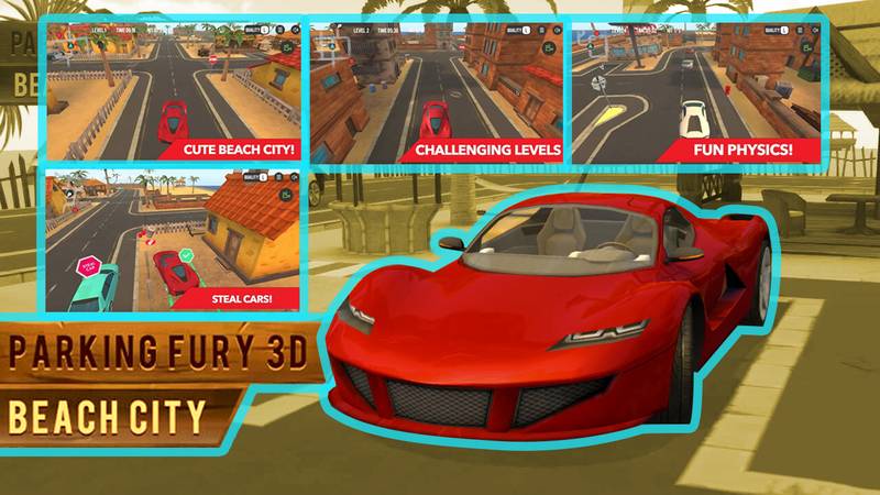 Parking Fury 3D: Beach City